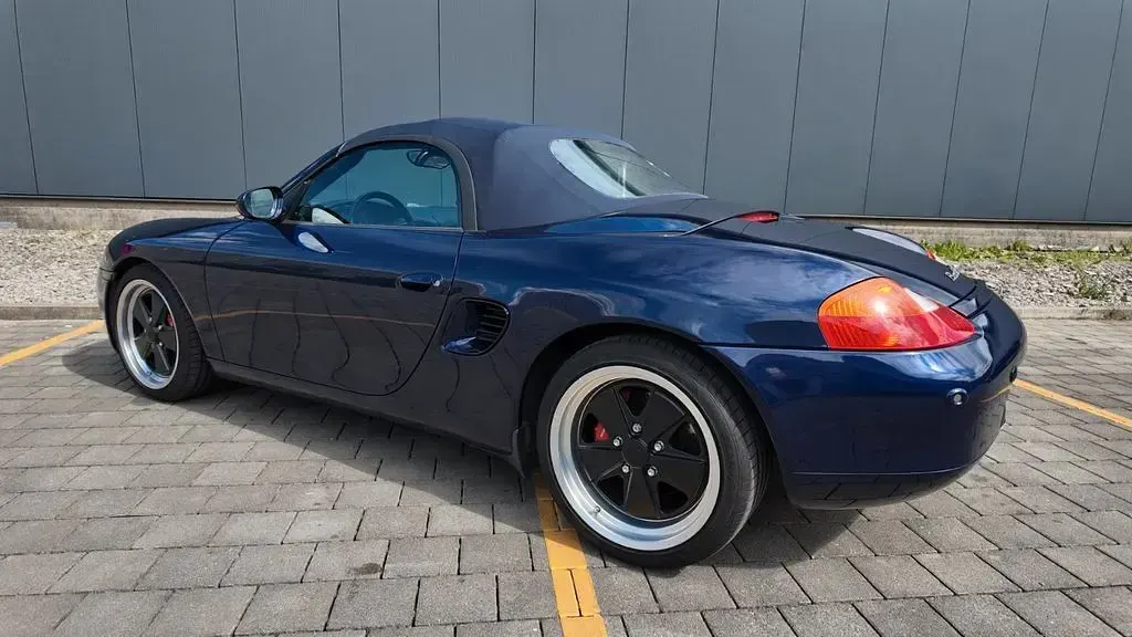 Gebraucht Porsche Boxster S 252 PS (185 kW) 2001 Blau Cabrio