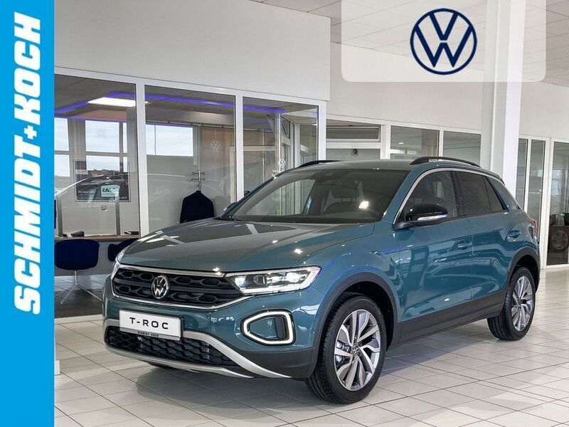 Petroleum blue Gebraucht 2025 VW T-Roc Goal SUV | 34.950 € (Etwas zu teuer) - Bild 1/4