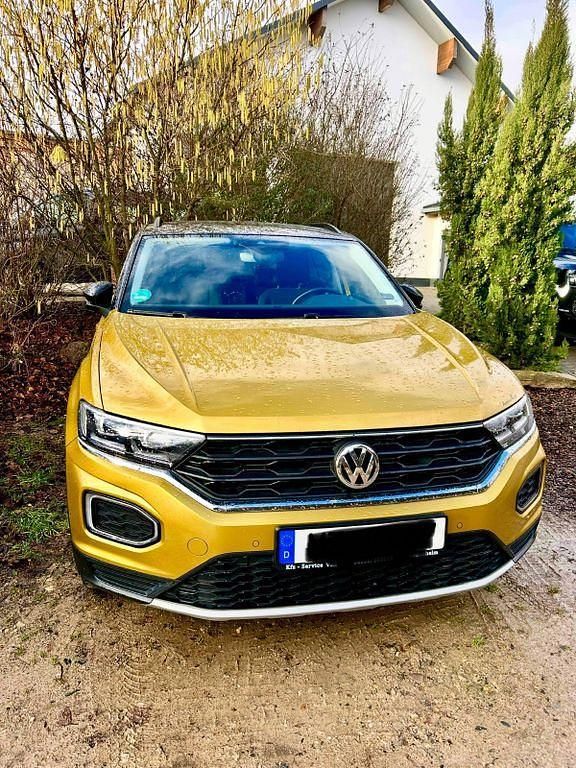 Gebraucht VW T-Roc Style 116 PS (85 kW) 2018 Gelb SUV