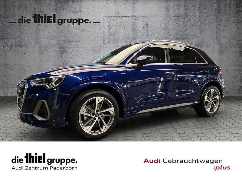 Blau Gebraucht 2025 Audi Q3 S-Line SUV | 44.470 € (Etwas zu teuer) - Bild 1/4