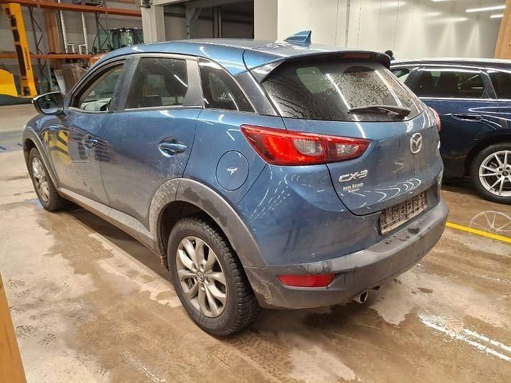Gebraucht Mazda CX-3 Exclusive-Line 120 PS (88 kW) 2017 Blau SUV