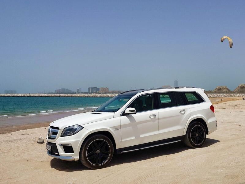 Weiß Gebraucht 2014 Mercedes GL500 SUV | 21.000 € - Bild 1/4