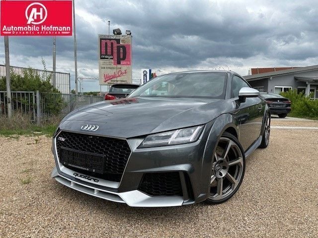 Daytona gray pearlescent Gebraucht 2018 Audi TT RS Comfort Coupé | 57.990 € (Fairer Preis) - Bild 1/4