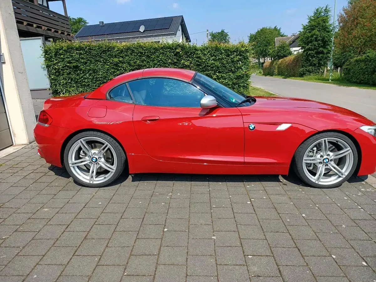Brugt BMW Z4 340 HK (250 kW) 2010 Rød Cabriolet