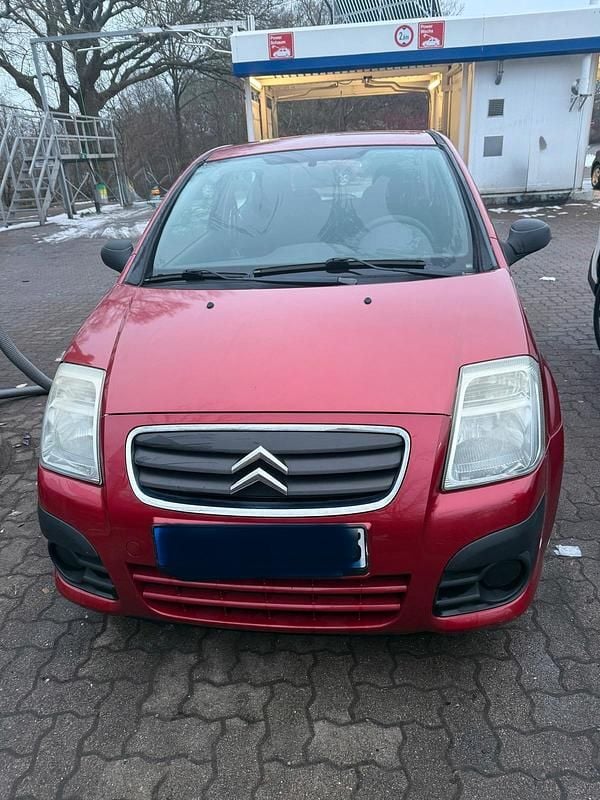 Gebraucht Citroën C2 2009 Rot Kleinwagen
