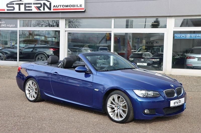 Blau Gebraucht 2008 BMW 325 Cabriolet M Sport Cabrio | 9.490 € (Guter Preis) - Bild 1/4