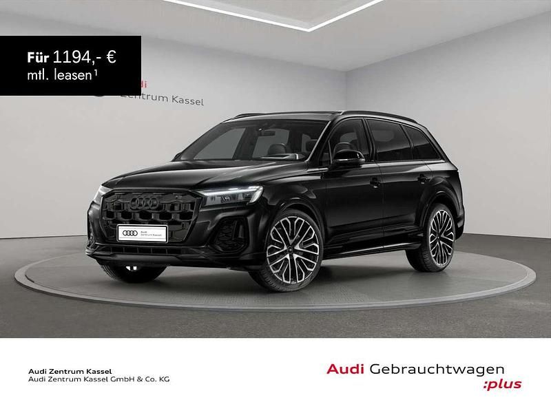 Mythosschwarz metallic Gebraucht 2025 Audi Q7 S-Line SUV | 99.990 € (Etwas zu teuer) - Bild 1/4