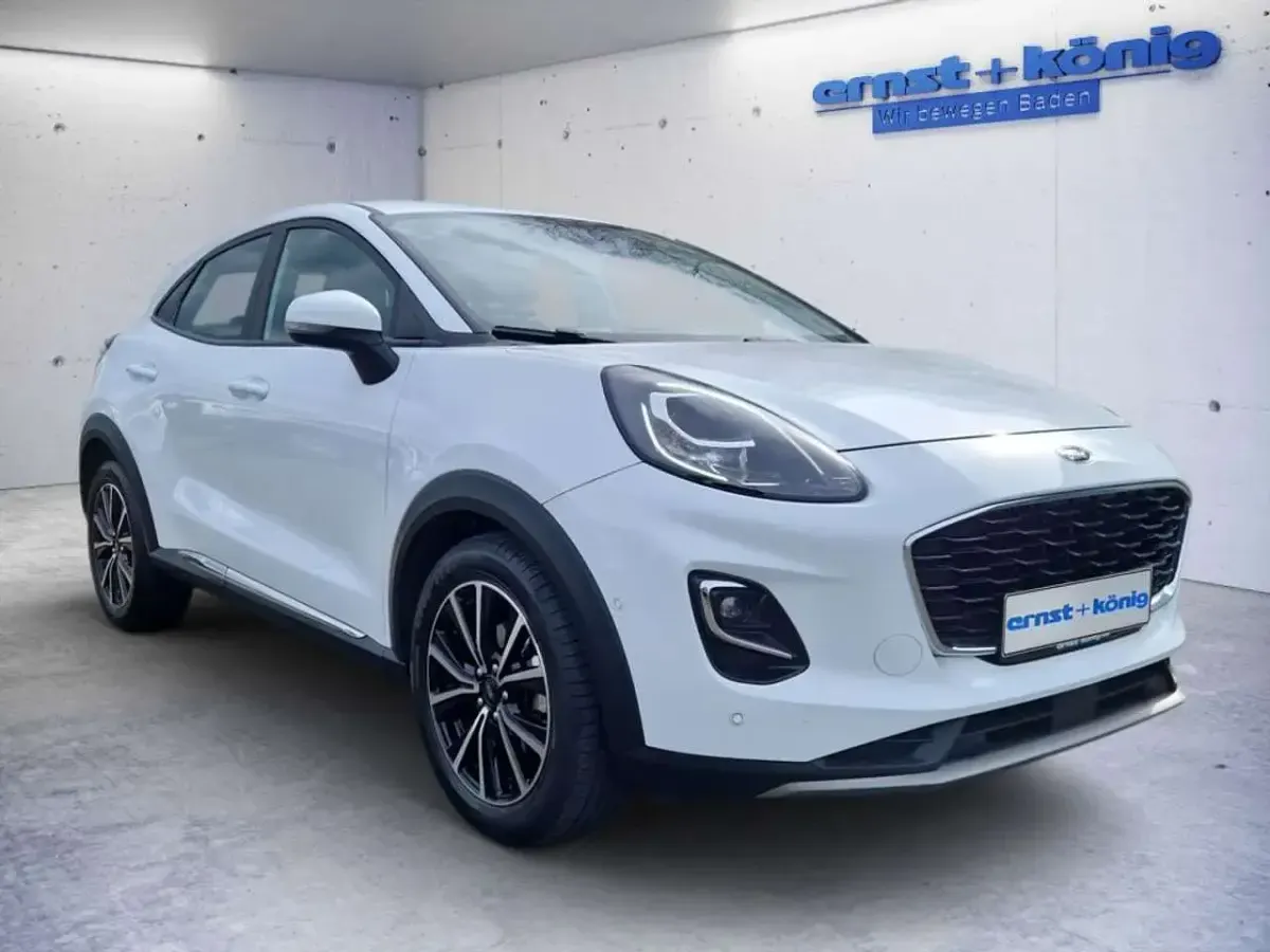 Gebraucht Ford Puma Titanium 125 PS (91 kW) 2020 Frostweiß SUV