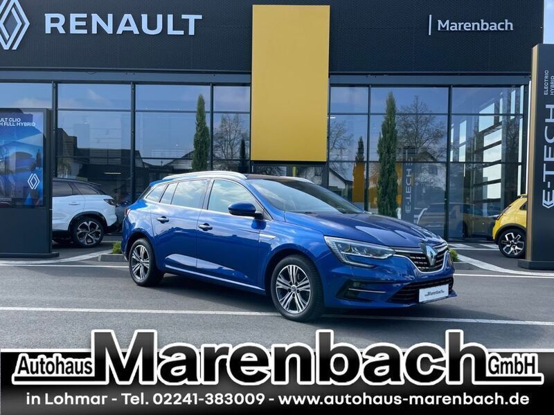 Blau Gebraucht 2021 Renault Mégane IV Intens Limousine | 16.880 € (Fairer Preis) - Bild 1/4
