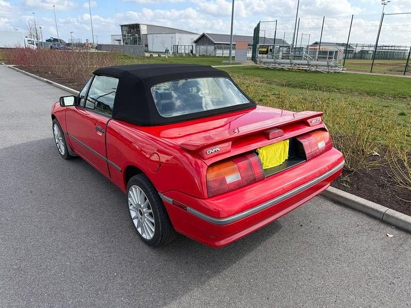 Gebraucht Ford Capri 101 PS (74 kW) 1993 Rot Cabrio