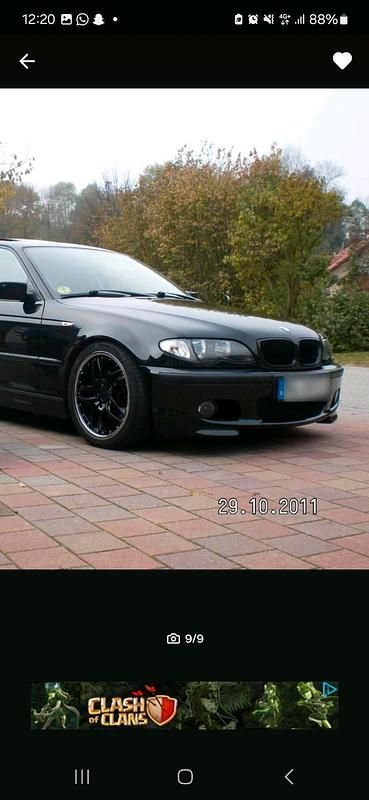 Gebraucht BMW 318 M Sport 116 PS (85 kW) 2003 Schwarz Limousine