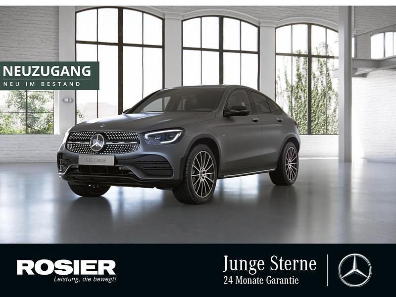 Grau / selenitgrau magno Gebraucht 2021 Mercedes GLC300 AMG Coupé | 48.770 € (Teuer) - Bild 1/4