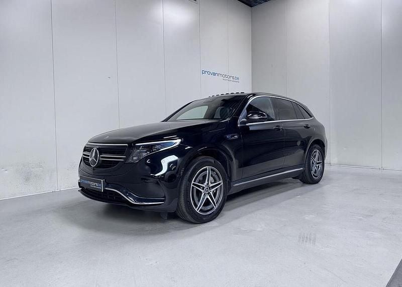 Schwarz Gebraucht 2021 Mercedes EQC400 AMG line SUV | 34.990 € (Guter Preis) - Bild 1/4