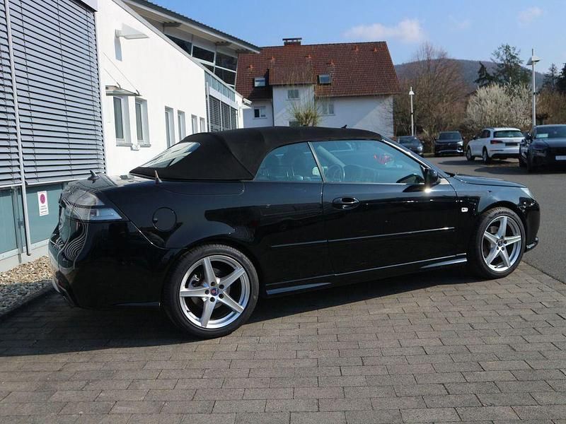 Gebraucht Saab 9-3 Cabriolet Vector 150 PS (110 kW) 2008 Schwarz Cabrio
