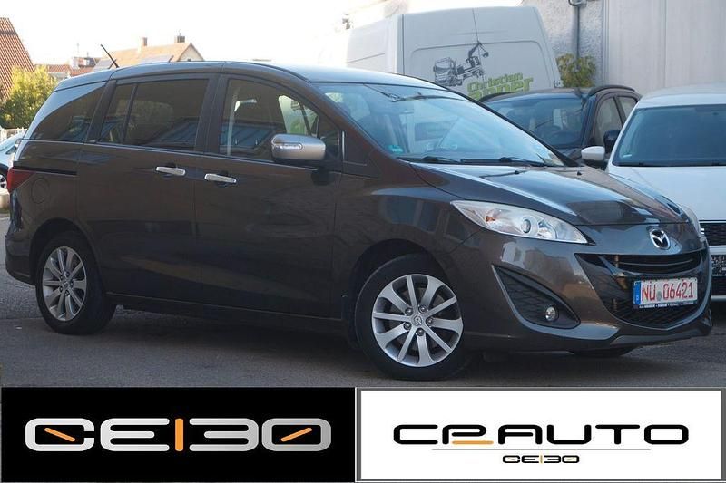 Braun Gebraucht 2015 Mazda 5 Prime-Line Van / Kleinbus | 4.799 € (Fairer Preis) - Bild 1/4