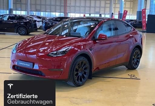 Rot Gebraucht 2022 Tesla Model Y SUV | 39.300 € (Etwas zu teuer) - Bild 1/4