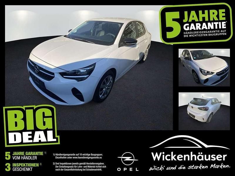 Gebraucht Opel Corsa Edition 75 PS (55 kW) 2023 Jade weiss/arktis weiss Kleinwagen