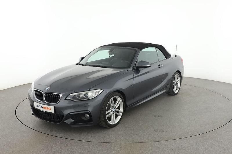 Grau Gebraucht 2016 BMW 218 M Sport Cabrio | 18.230 € (Guter Preis) - Bild 1/3