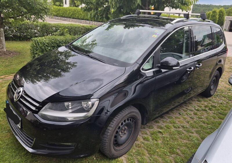 Schwarz Gebraucht 2012 VW Sharan Van / Kleinbus | 9.500 € (Guter Preis) - Bild 1/4