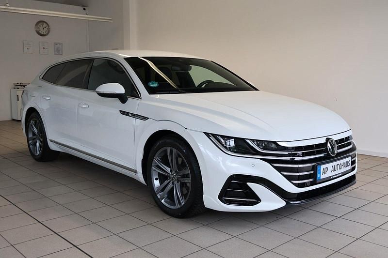 Oryxweiss Gebraucht 2023 VW Arteon R-line Kombi | 30.990 € (Superpreis) - Bild 1/4
