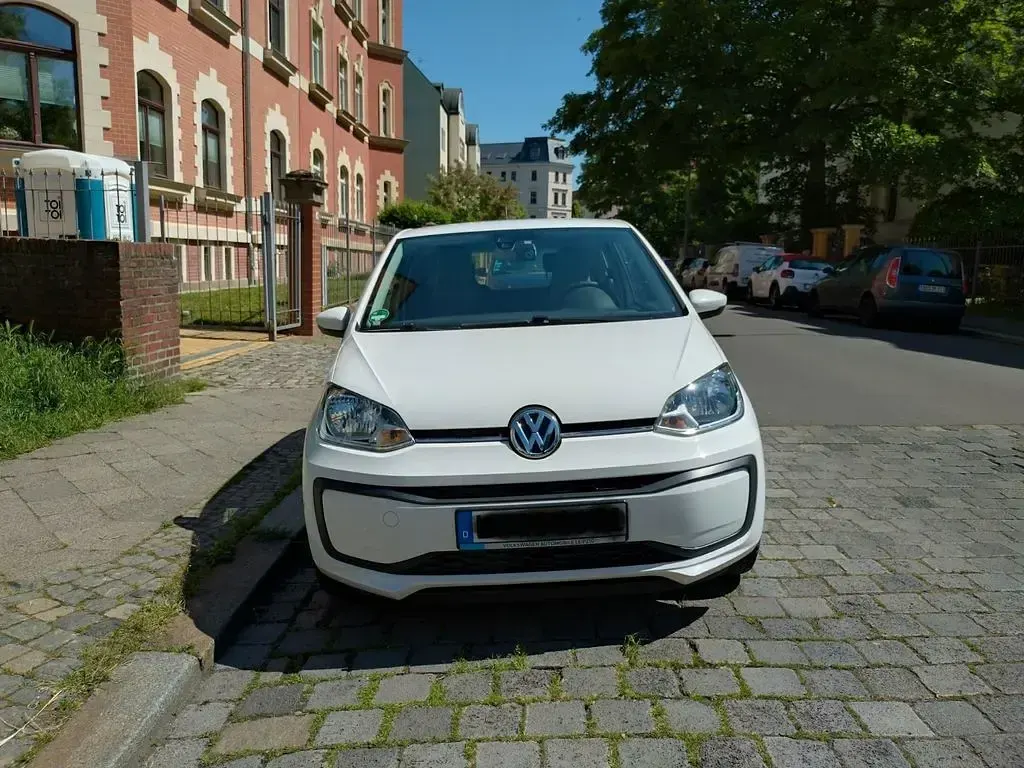 Gebraucht VW up! move up! 60 PS (44 kW) 2018 Weiß Kleinwagen