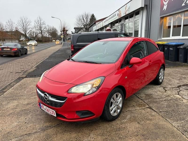 Gebraucht Opel Corsa Edition 69 PS (50 kW) 2015 Rot Kleinwagen