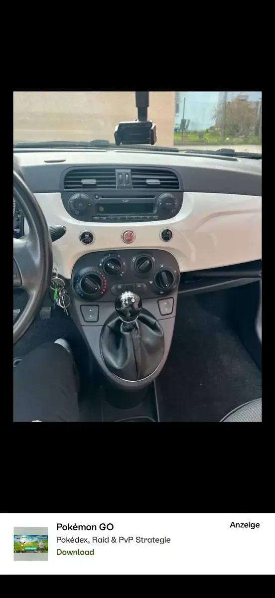 Gebraucht Fiat 500 Lounge 69 PS (50 kW) 2013 Weiß Kleinwagen