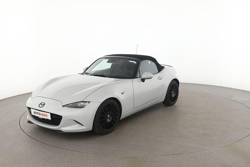 Weiß Gebraucht 2018 Mazda MX5 Sports-Line Cabrio | 23.530 € (Fairer Preis) - Bild 1/3