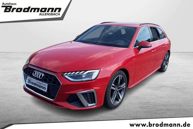 Tango rot metallic Gebraucht 2019 Audi A4 S-Line Kombi | 23.850 € (Guter Preis) - Bild 1/4