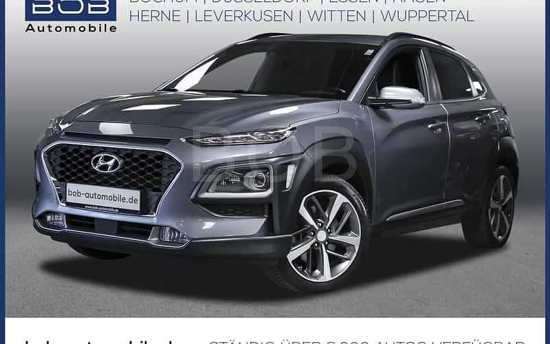 Lake silver (grau) Gebraucht 2018 Hyundai Kona Style SUV | 16.980 € (Fairer Preis) - Bild 1/4