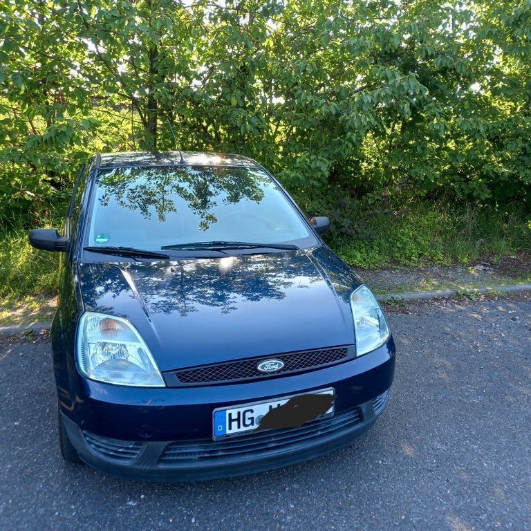 Blau Gebraucht 2003 Ford Fiesta Kleinwagen | 2.200 € (Etwas zu teuer) - Bild 1/4