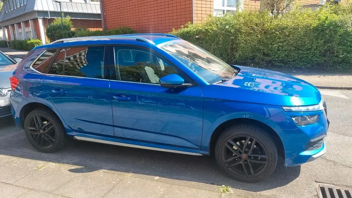 Gebraucht Skoda Kamiq 110 PS (80 kW) 2022 Blau SUV