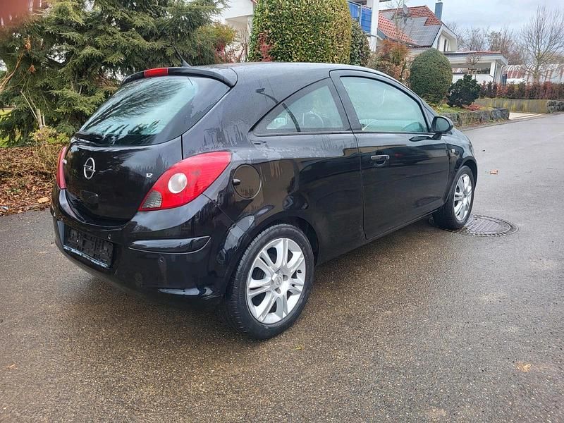 Gebraucht Opel Corsa 80 PS (58 kW) 2008 Schwarz Kleinwagen
