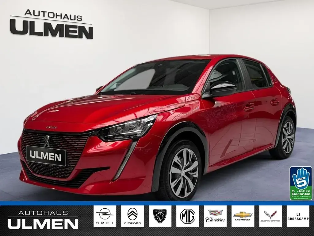 Gebraucht Peugeot e-208 Active 100 kW (136 PS) 2022 Rot Kleinwagen