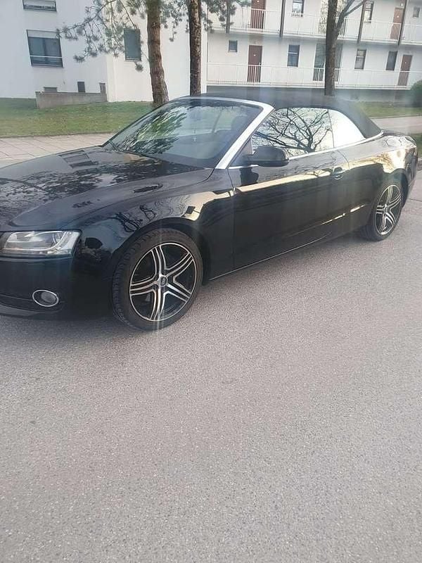 Schwarz Gebraucht 2009 Audi A5 Cabriolet Cabrio | 7.500 € (Superpreis) - Bild 1/4