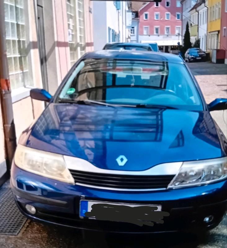 Blau Gebraucht 2001 Renault Laguna II Limousine | 400 € - Bild 1/4