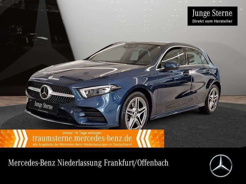 Denimblau Gebraucht 2022 Mercedes A250 AMG Limousine | 29.890 € (Fairer Preis) - Bild 1/3