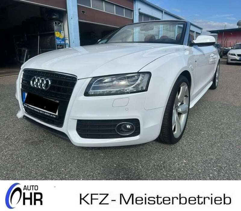 Ibisweiß Gebraucht 2010 Audi A5 Cabriolet Sport Cabrio | 19.900 € (Teuer) - Bild 1/4