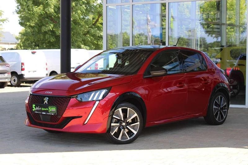 Elixier rot Gebraucht 2021 Peugeot e-208 GT Kleinwagen | 14.900 € (Superpreis) - Bild 1/4