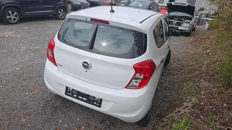 Gebraucht Opel Karl 2017 Weiß Kleinwagen