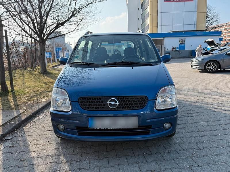 Gebraucht Opel Agila 2003 Blau Van / Kleinbus