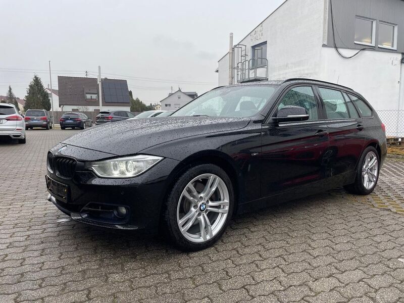Schwarz Gebraucht 2014 BMW 330 Sport Line Kombi | 12.690 € (Etwas zu teuer) - Bild 1/4