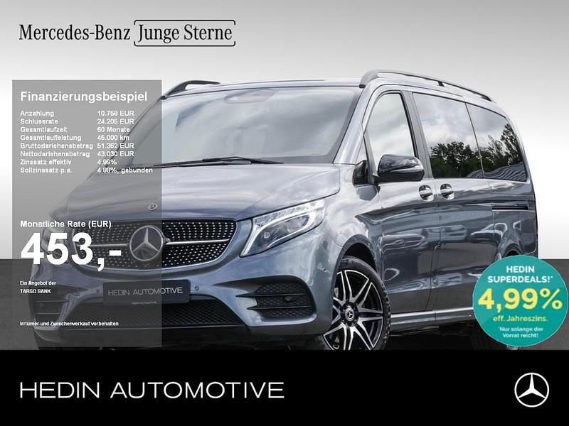 Szary Gebraucht 2021 Mercedes V250 Avantgarde Edition Van / Kleinbus | 48.790 € (Fairer Preis) - Bild 1/4