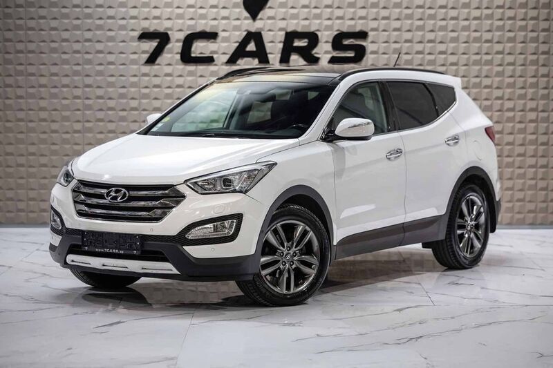 Weiß Gebraucht 2013 Hyundai Santa Fe Premium SUV | 14.799 € (Teuer) - Bild 1/4