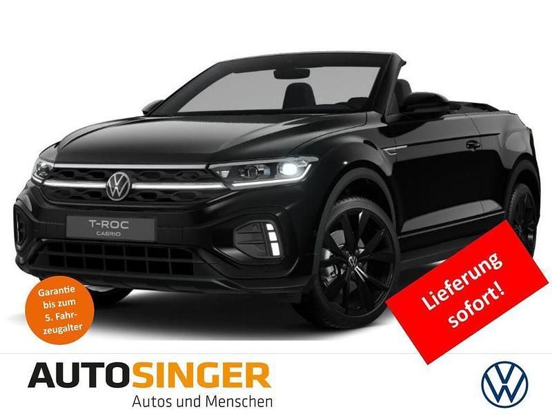 Schwarz Neu 2025 VW T-Roc Cabriolet R-line Cabrio | 42.480 € (Teuer) - Bild 1/4