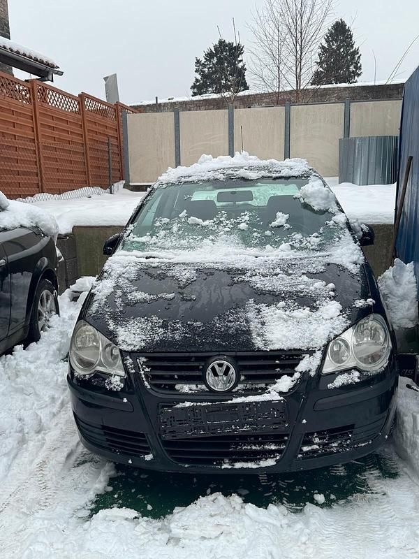 Gebraucht VW Polo 60 PS (44 kW) 2008 Schwarz Kleinwagen
