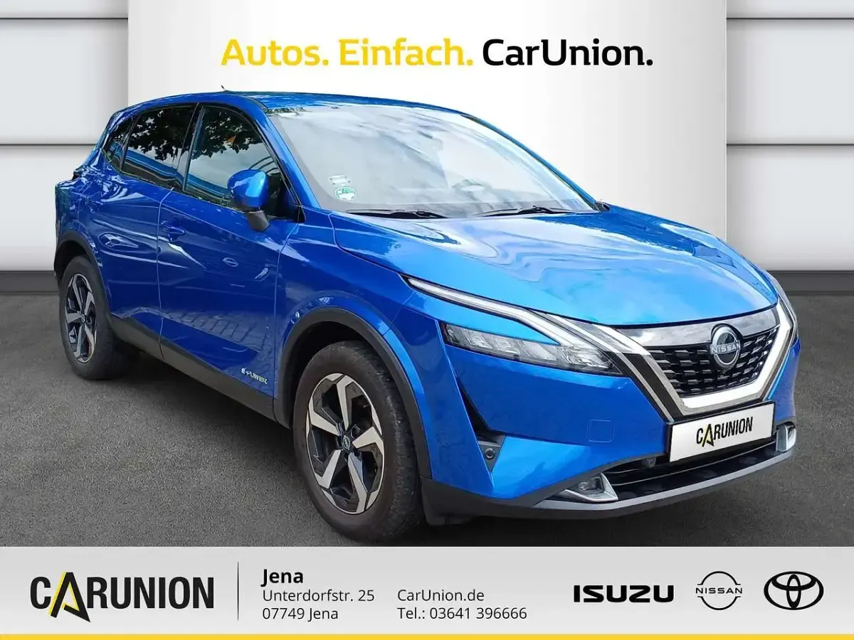 Gebraucht Nissan Qashqai N-Connecta 190 PS (139 kW) 2024 Magnetic blue (rcf) SUV