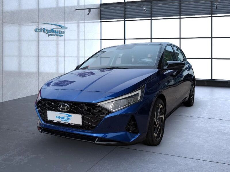 Blau Gebraucht 2020 Hyundai i20 Intro Edition Limousine | 17.049 € (Fairer Preis) - Bild 1/4