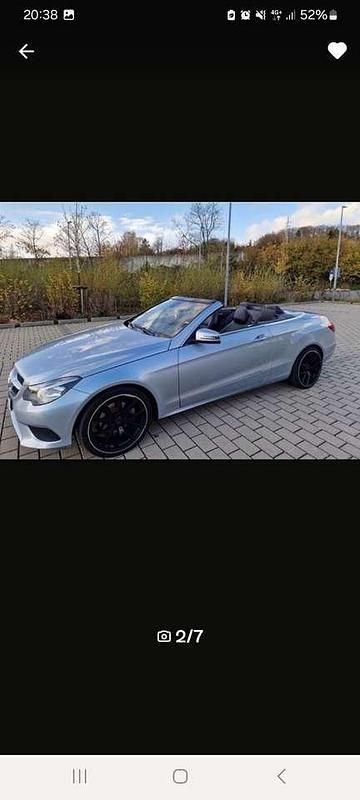 Gebraucht 2014 Mercedes E220 Cabrio | 13.000 € (Guter Preis) - Bild 1/4
