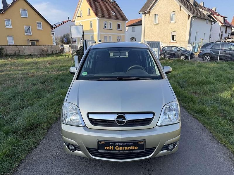 Gebraucht Opel Meriva Edition 105 PS (77 kW) 2007 Champagner silber m2 Van / Kleinbus